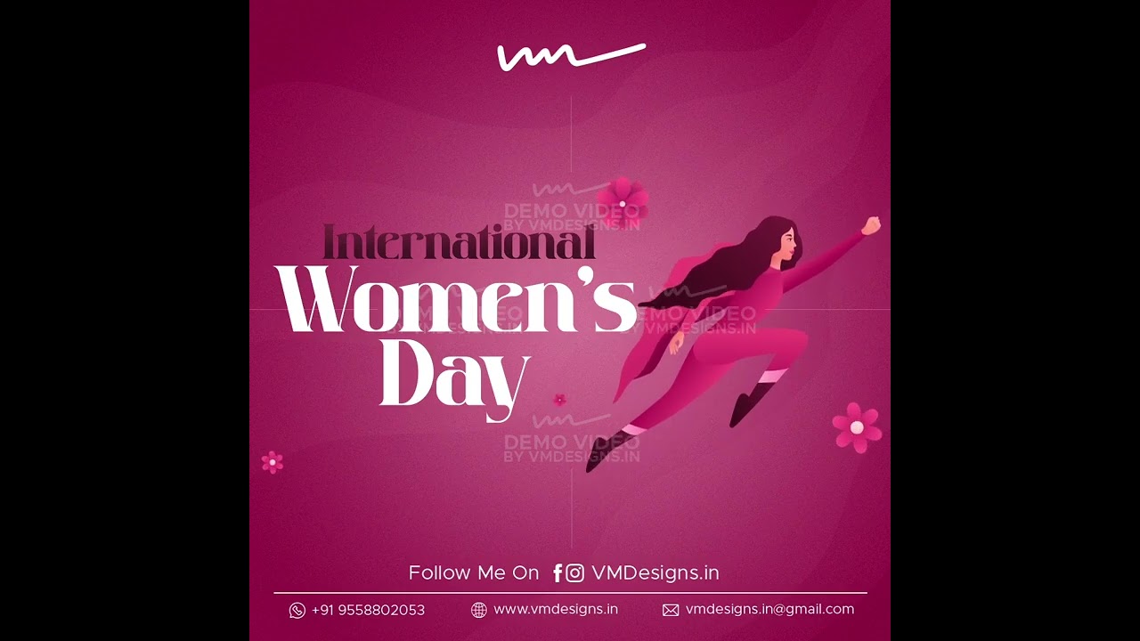 Women's Day Video Pack V4 Demo
