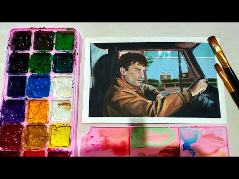 Painting a Movie Scene : Taxi Driver (1976)
