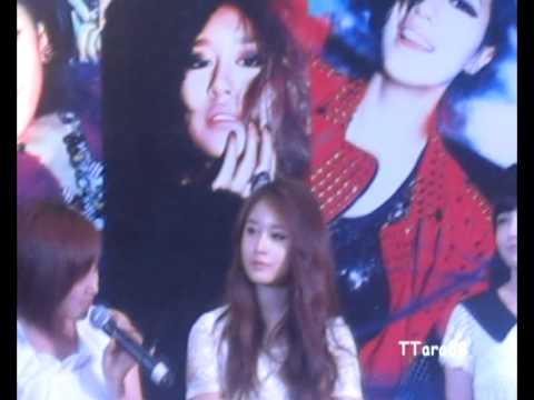 [Fancam 120602] Jiyeon Eunjung T-ara in Bangkok