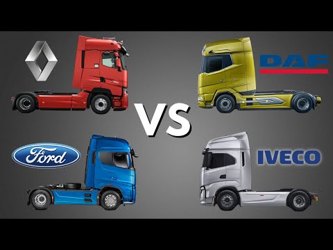 EPIC Truck battle ▶ DAF vs. IVECO vs. Ford vs. Renault