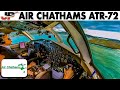 Air Chathams ATR 72 Cockpit To Chatham Islands From Auckland To Wellington