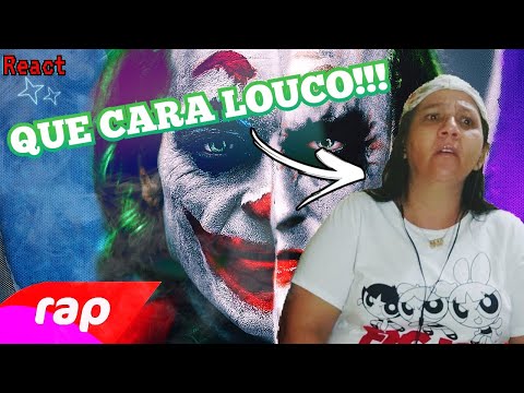 MINHA MÃE REAGINDO AO RAP DOS CORINGAS - CIRCO DOS HORRORES (7 MINUTOZ) 🔥REACT🔥