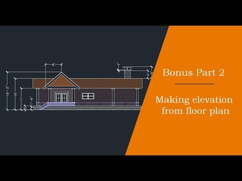Making a simple floor plan in AutoCAD Part 1 of 3
