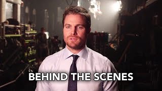 DCTV Crisis on Earth-X Crossover Behind the Scenes