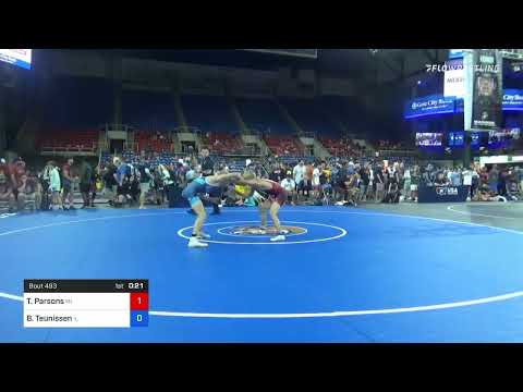 106 Lbs Round Of 64 - Talan Parsons, Michigan Vs Brayden Teunissen, Illinois 91f9