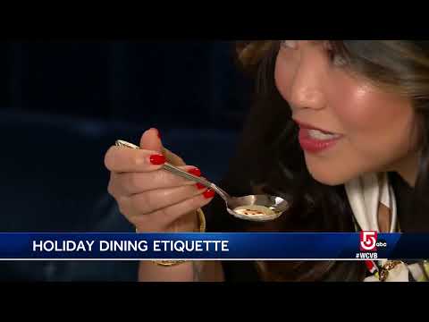 Etiquette expert gives tips ahead of holiday gatherings