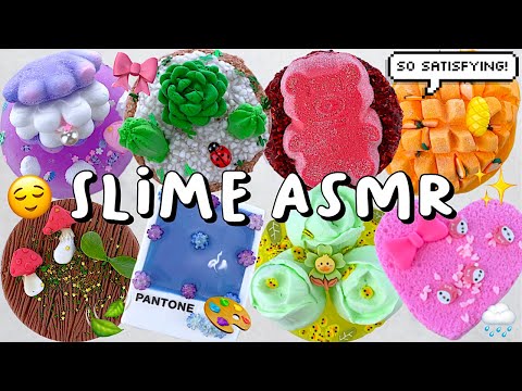 DIY Clay Slime Collection 🎀 Over 1 Hour of Satisfying Slime ASMR