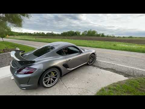 Cayman 987 porsche first drive after mods