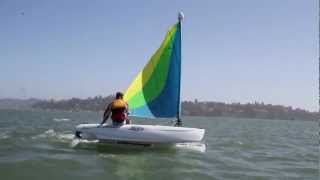 hobie cat bravo sailboat
