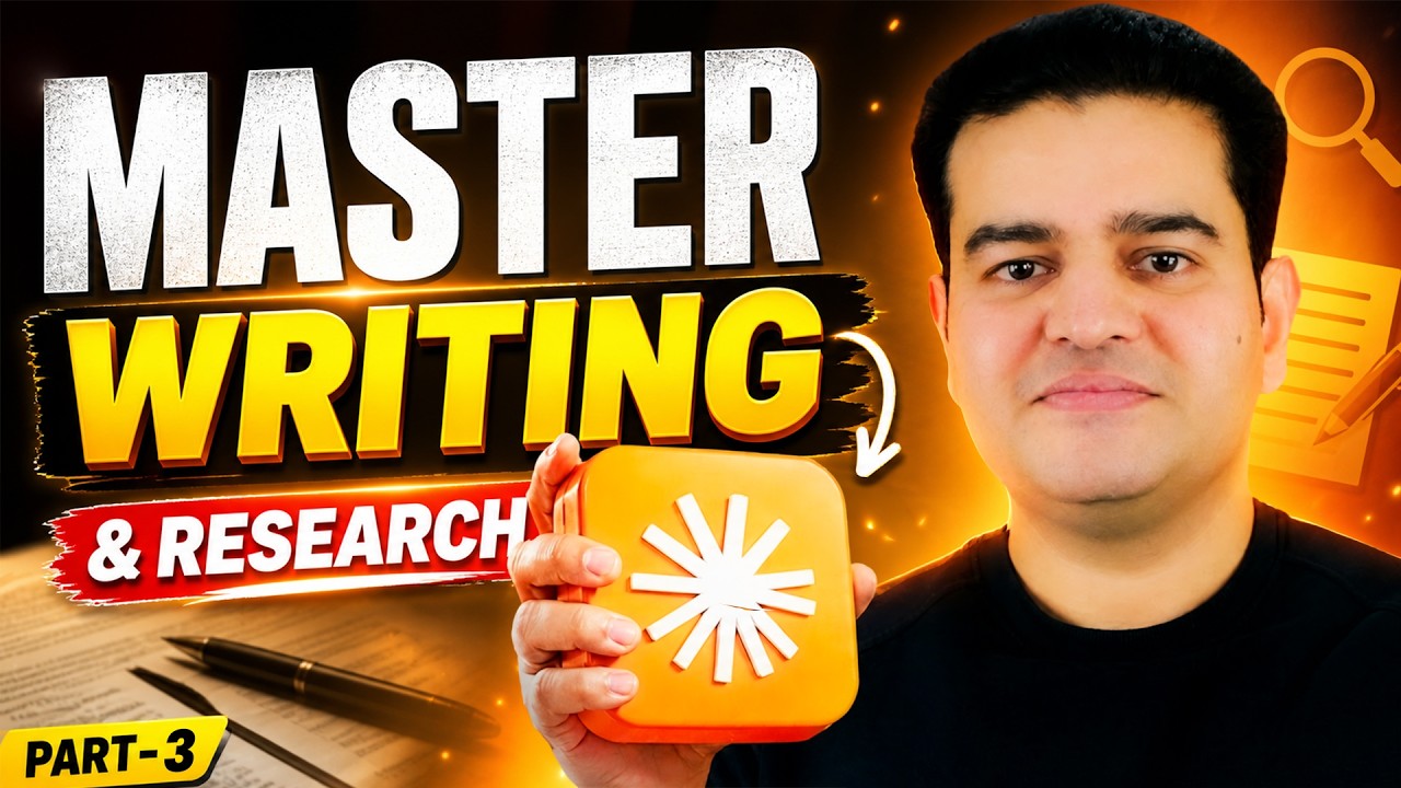 Master Claude For Writing and Research Full Tutorial 2026 | #claudeai #claudecourse