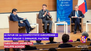 Le futur de la compétitivité européenne (6) - Table ronde avec Mario D