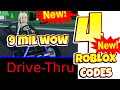 Drive Thru Tycoon, Roblox GAME, ALL SECRET CODES, ALL WORKING CODES