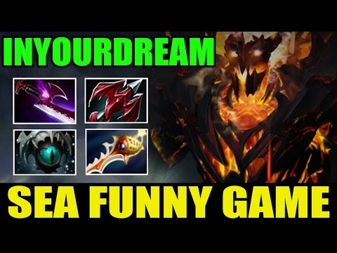 Inyourdream Dota2 7.01 [Shadow Fiend] SEA Funny Game