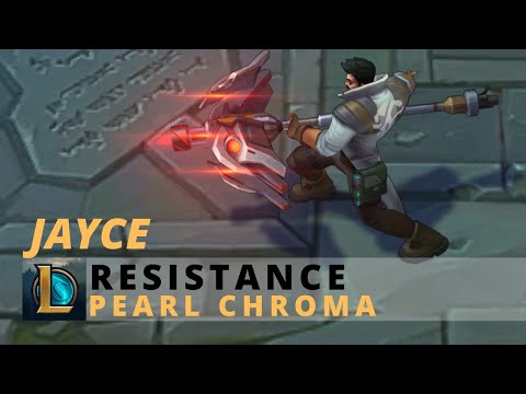 Resistance Jayce Pearl Chroma - League Of Legends