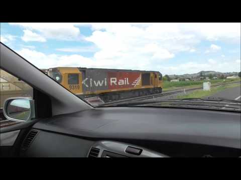 Kiwirail freight chase, Pokeno to Huntly