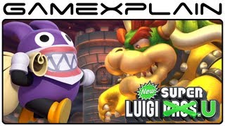 Nabbit vs the Final Bowser Boss Battle in New Super Luigi U + Ending