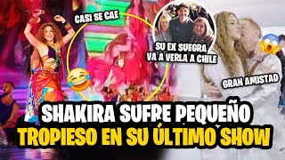 Shakira sufre pequeño accidente en su show de Chile ¡y recibe visita inesperada! 😱🇨🇱