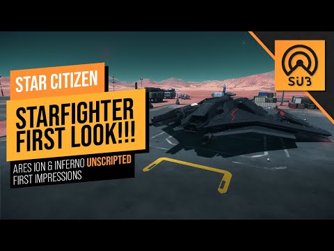 Ares Ion & Inferno | A Star Citizen's First Look | Alpha 3.15.1