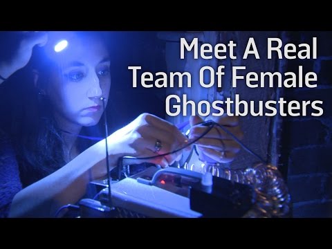 Investigate A Haunted House With A Real Team Of Female Ghostbusters