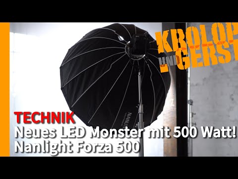Neues LED Monster mit 500 Watt! Nanlite Forza 500 📷 Krolop&Gerst
