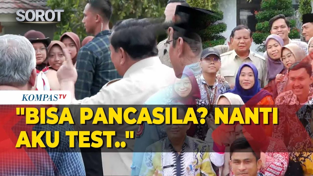 Momen Prabowo Beri Pesan ke Siswa-Guru Sekolah Rakyat di Jaksel