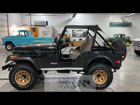 1978 Jeep CJ5 (CC-2113354) for sale in Holland , Michigan