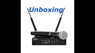 Video thumbnail for Shure QLX-D unboxing QLXD24/SM58 by TGBATG