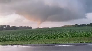 Tornado spotted near Rossville