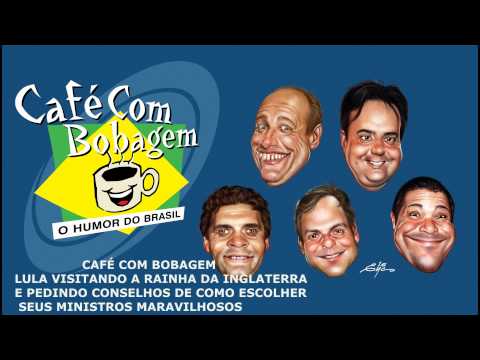 CAFÉ COM BOBAGEM   LULA VISITANDO A RAINHA DA INGLATERRA E PEDINDO CONSELHOS DE COMO ESCOLHER SEUS M