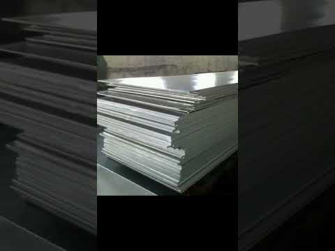 Rectangular aluminium plate 6061, thickness: 2 mm, size: 4 i...