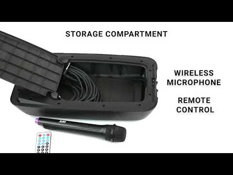 QFX All-In-One 8-Channel Dual 10'' DJ Mixer PA System - Second Medium