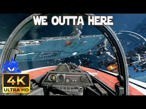 Defending the Death Star Annihilators | Star Wars Battlefront 2 | Starfighter Assault [PC 4K]