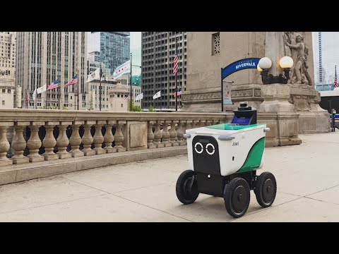 'Serve Robotics' brings autonomous deliveries to 14 Chicago neighborhoods with Uber Eats