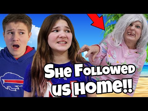 @Carlaylee  THAT WEIRD CAT LADY FOLLOWED US HOME!