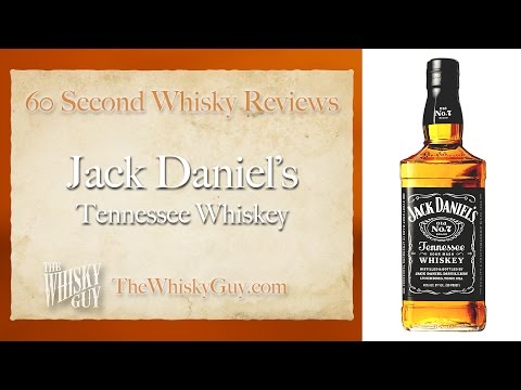 Jack Daniel's Tennessee Whiskey - 60 Second Whisky Review #055