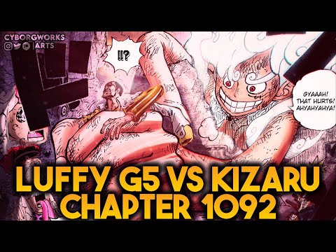 Luffy's Gear 5 Vs Kizaru! - One Piece Manga Chapter 1092