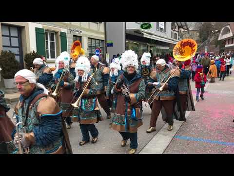 Langnau im Emmental  - 24. Februar 2018 - Umzug - Goldiguuger Goldiwil