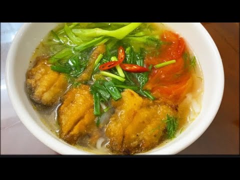 Bún cá rô đồng