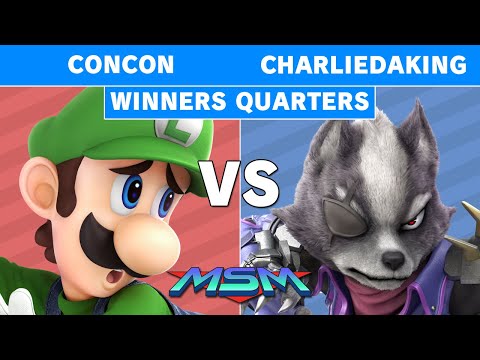 MSM 190 SS | Concon (Luigi) vs Charliedaking (Wolf) Winners Quarters - Smash Ultimate