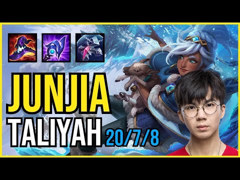 JUNJIA - TALIYAH vs. GRAVES Jungle | KR CHALLENGER | PATCH 10.25