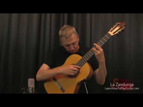 La  Zandunga (La Sandunga) for Solo Guitar by Stefan Schyga