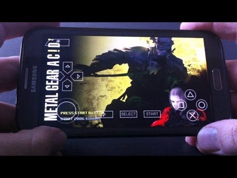 metal gear acid psp youtube