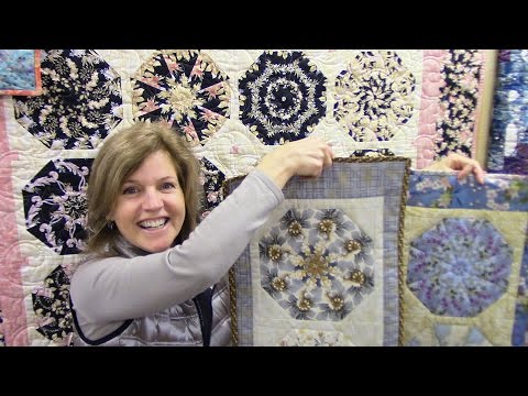 Part 1: Kaleidoscope Quilt and Table Runner Block | Let'sMake Quilting Tutorial