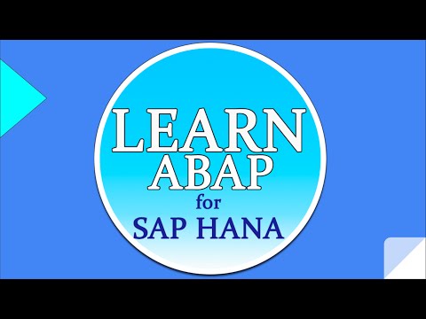 ABAP for SAP HANA: Introduction