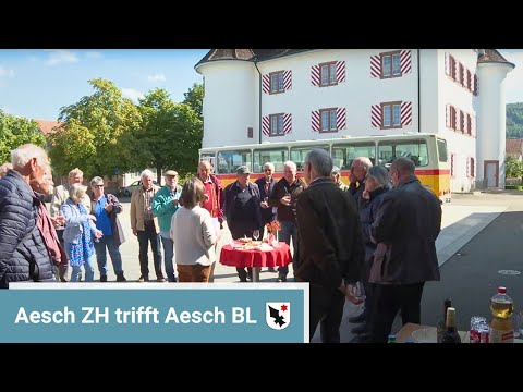 Aesch trifft Aesch - Besuch aus dem «Züribiet» - Birsstadt-TV Aesch