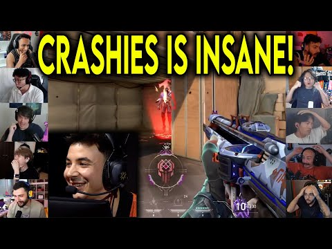 Valorant Streamers Reacts To FNC Crashies Insane 1v2 Against RRQ In VCT Champions 2025