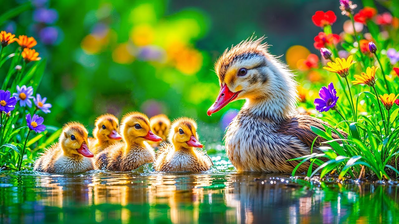 Discover the Secret World of Wild Birds & Adorable Baby Animals in a Spring Paradise