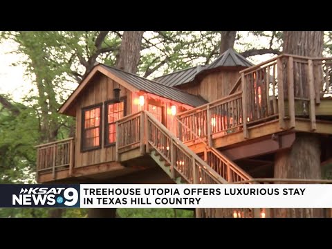 Up in the Trees: Luxury treehouses offer unique experience in the Hill Country