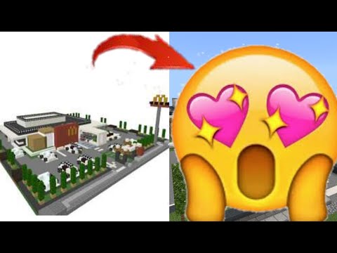 Shocking: Make McDonald's in Minecraft in 3 Seconds