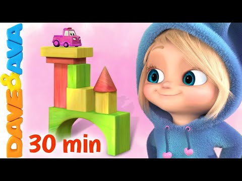 😄 London Bridge is Falling Down and More Kids Songs | Nursery Rhymes & Baby Songs | Dave and Ava 😄